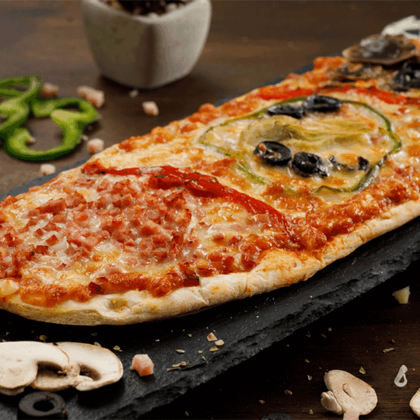 Pizza Lunga – 4 Estaciones