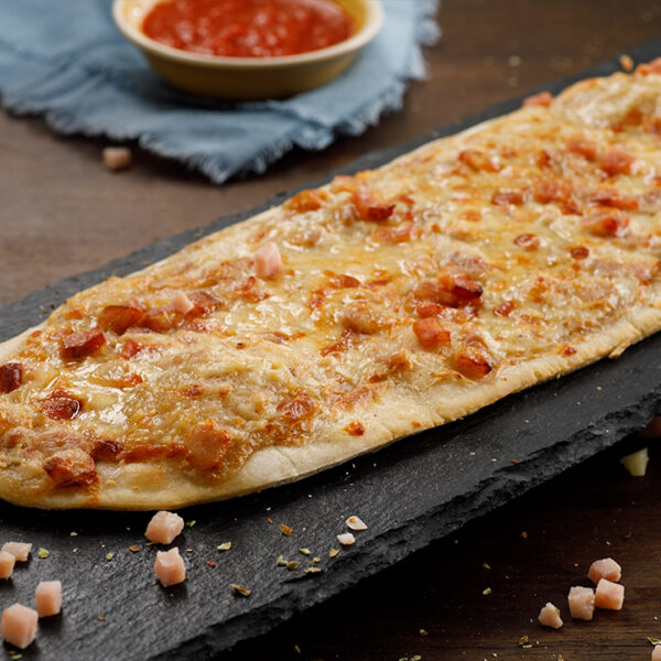 Pizza Lunga – Carbonara